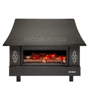 بخاری گازی شومینه ای نیک کالا 30000 مدل نفیس MC30